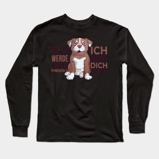 Niedlicher Pitbull Long Sleeve T-Shirt